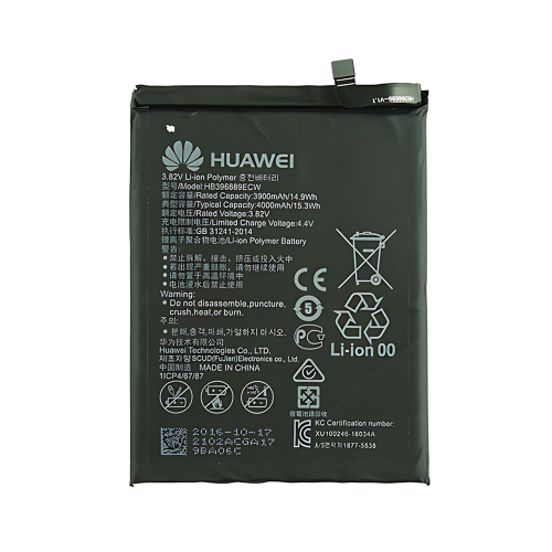 Huawei Mate 9 Y9 2018 Y7Prime 2017 Enjoy 9Plus Enjoy 7 Plus Mate 9 Pro Y7 2017 Y7 2019 Nova Lite+ Y9 2019 P40Lite E Y7Prime Batteria ORIGINALE Service Pack HB396689ECW HB406689ECW