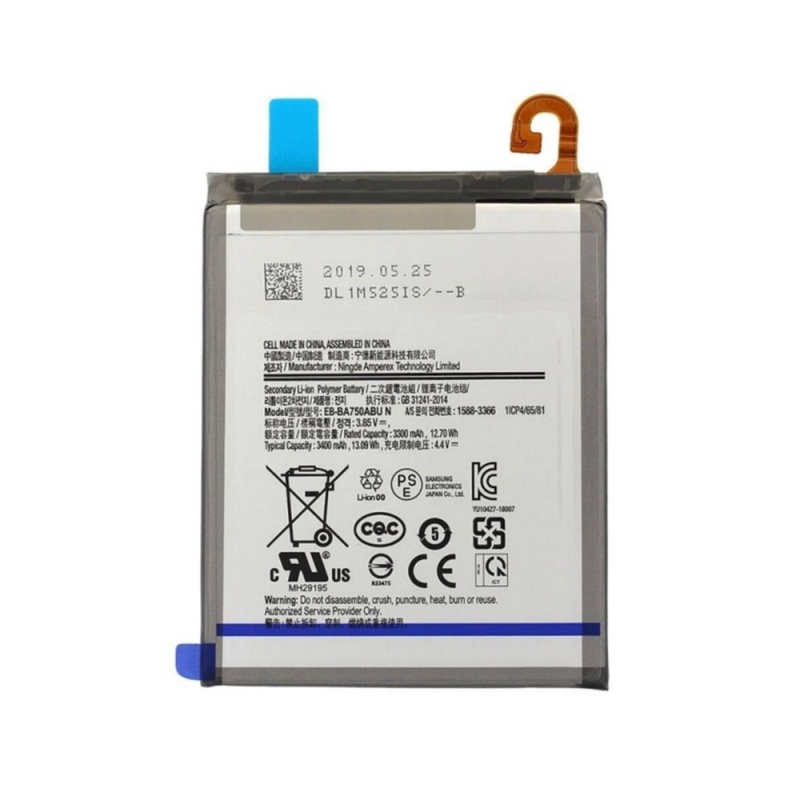 Batteria De Grande Capacita 3400MAH BA750ABU Samsung A105F A10 2019 A7 2018 A750F M10 M105 A8S G887 (Prodotto Nello Stabilimento Di Deji, Senza Logo)