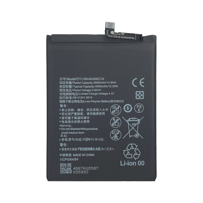 电池 HB446486ECW Huawei P SMART Z Nova 5i P20LITE 2019 Honor 9X Enjoy 10 P Smart Pro