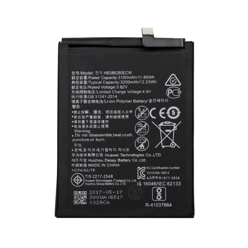 电池 HB386280ECW Huawei P10 Honor 9