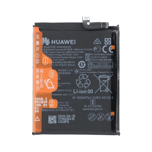 Batteria ORIGINALE Service Pack HB466483EEW Huawei P40Lite 5G Nova 7 PPA-LX2