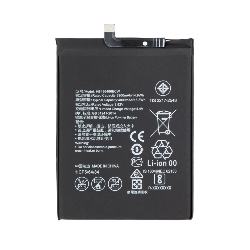 Batteria De Grande Capacita 4200mAh HB436486ECW Huawei Mate 10 P20Pro Mate 10Pro Mate 20 Honor View 20 Honor 20Pro (Prodotto Nello Stabilimento Di Deji, Senza Logo)
