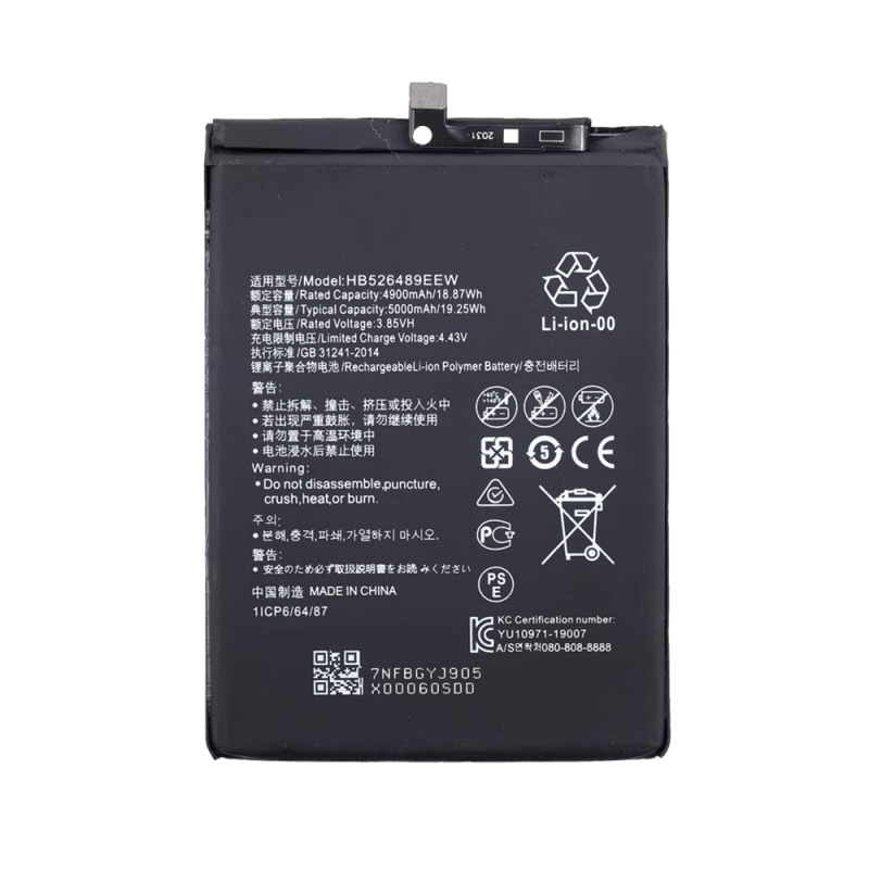 电池 HB526489EEW Huawei Y6P 2020 P Smart 2021 Honor 9A MED-LX9 MED-LX49 PPA-LX2 MOA-LX9N