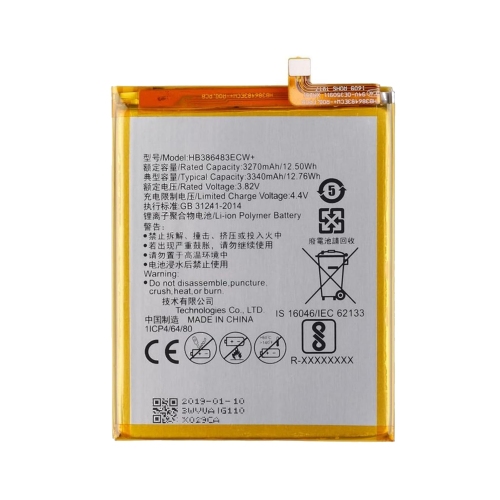 Batteria HB386483ECW Huawei Nova Plus Honor 6X GR5 2017 G9 Plus Mate 9Lite