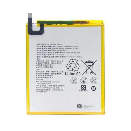 Batteria HB2899C0ECW Huawei MediaPad T5 10.0 AGS2-W09 AGS2-W19 AGS2-L09 Huawei Matepad T10 AGR-W09 Huawei Matepad T10S AGS3-W09 M3 8.4 BTV-W09 BTV-DL09 M5 8.4 SHT-AL09 Huawei MatePad T8 Kobe2-L09 Kobe2-L03