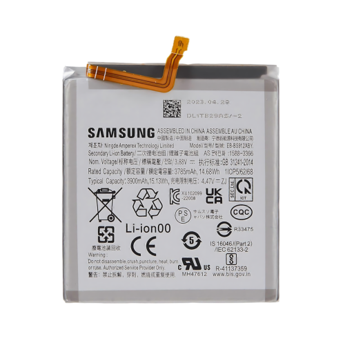 Batteria De Grande Capacita 3900mAh EB-BS912ABY Samsung S23 5G S911B (Prodotto Nello Stabilimento Di Deji, Senza Logo)