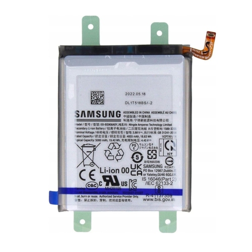 高容量电池 5000mAh EB-BS908ABY Samsung S22Ultra 5G S908B (DEJI 工厂生产，没Logo)