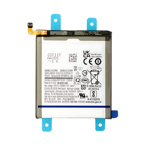 Samsung S22 S901B 高容量电池 3700mAh EB-BS901ABY (DEJI 工厂生产，没Logo)