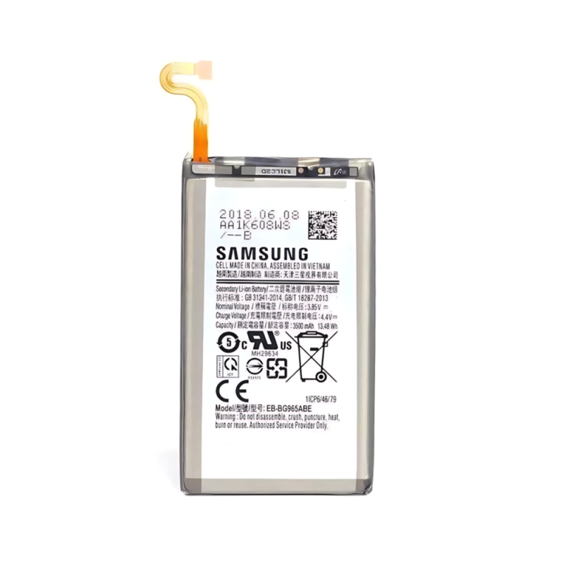 高容量电池 3500mAh EB-BG965ABE Samsung S9Plus G965F (DEJI 工厂生产，没Logo)