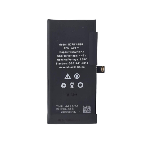 IPhone 12Mini 电池 2227MAH GENUINE (可诊断,显示正品DEJI 工厂生产,没Logo)