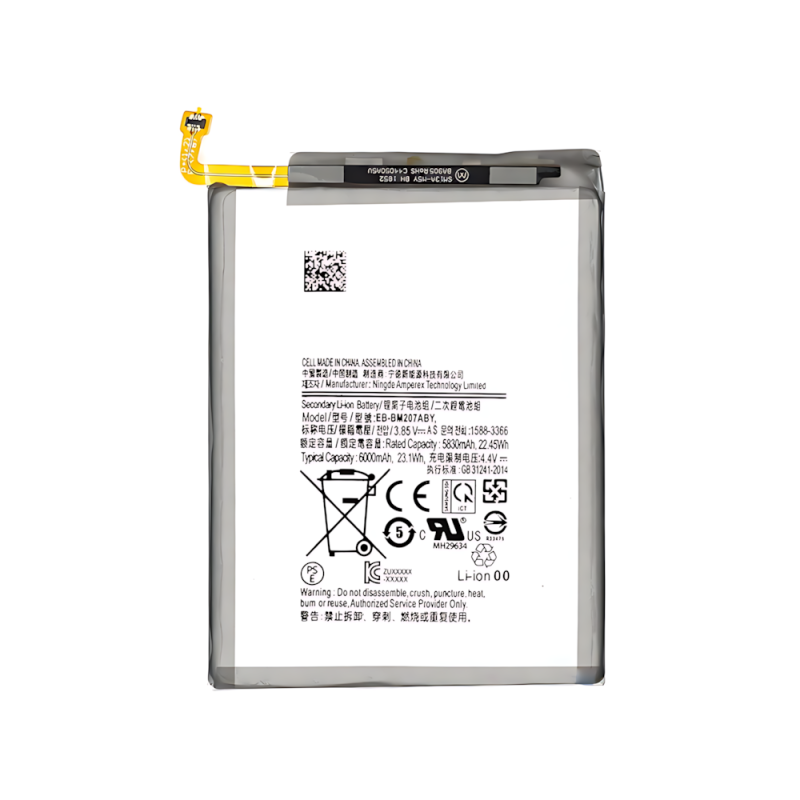 电池 EB-BM207ABY Samsung M315F M31 2020 M21 M215F M30S M307F
