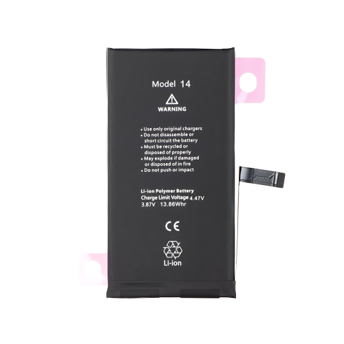 IPhone 14 电池 3279MAH (可诊断,显示电池健康度100%DEJI 工厂生产,没Logo)