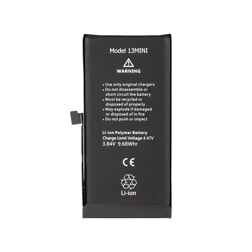 IPhone 13Mini 电池 2406MAH (可诊断,显示电池健康度100%DEJI 工厂生产,没Logo)