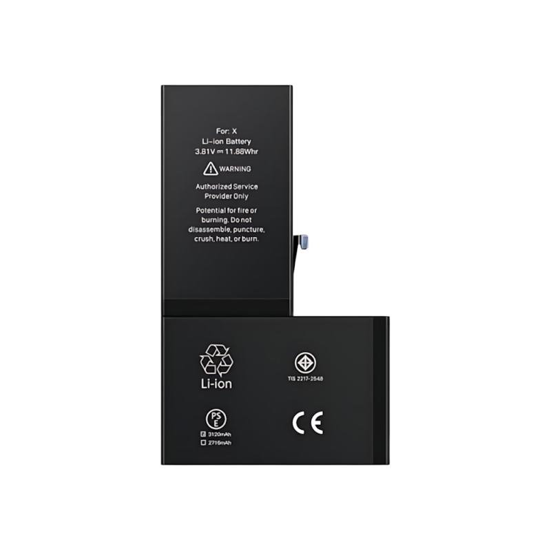 IPhone X 高容量电池 3210MAH (DEJI 工厂生产，没Logo)