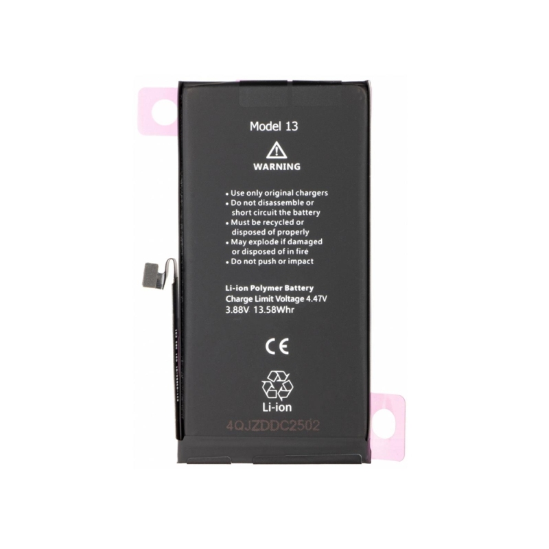 IPhone 13Mini 高容量电池 2550MAH (DEJI 工厂生产，没Logo)