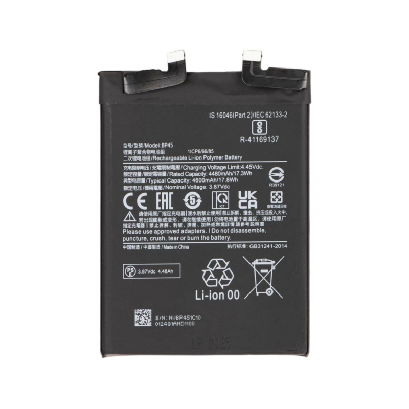 电池 BP45 Xiaomi Mi 12Pro 2201122C 2201122G