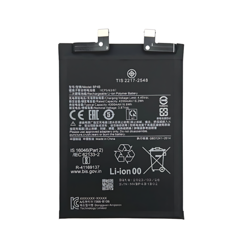 电池 BP4B Xiaomi Mi 12Lite 2203129G