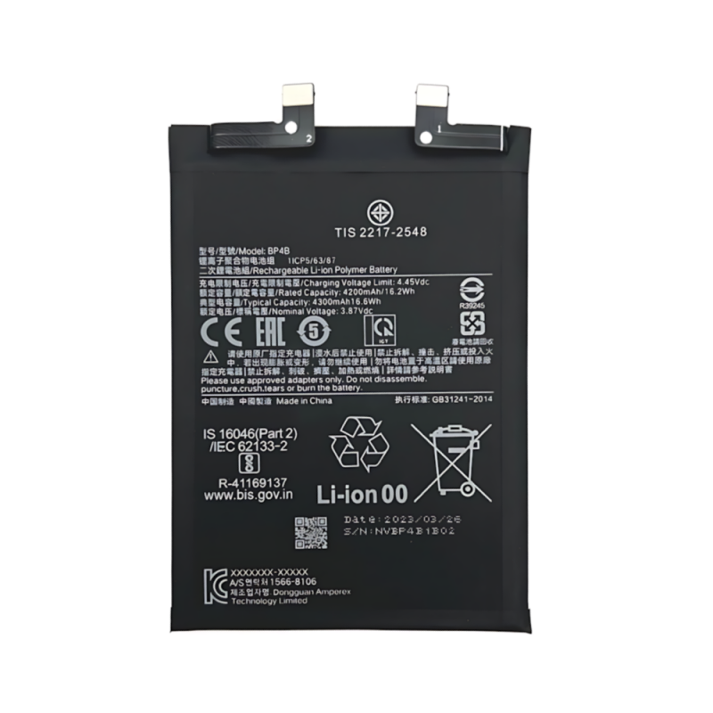 电池 BP4B Xiaomi Mi 12Lite 2203129G