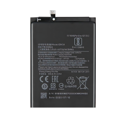 高容量电池 5020MAH BN54 BM54 Xiaomi Redmi 9 Redmi Note 9 Redmi Note 9T Redmi 10X 4G M2004J19G M2004J19C M2003J6A1G M2007J22G J22 (DEJI 工厂生产，没Logo)