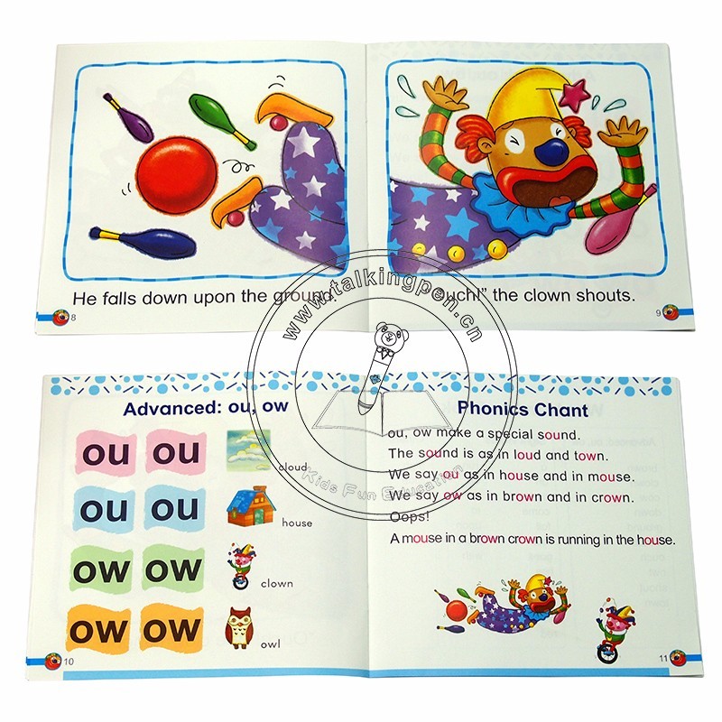 Kids Learning English Phonics Audio Books Sonix OID Reading Pen