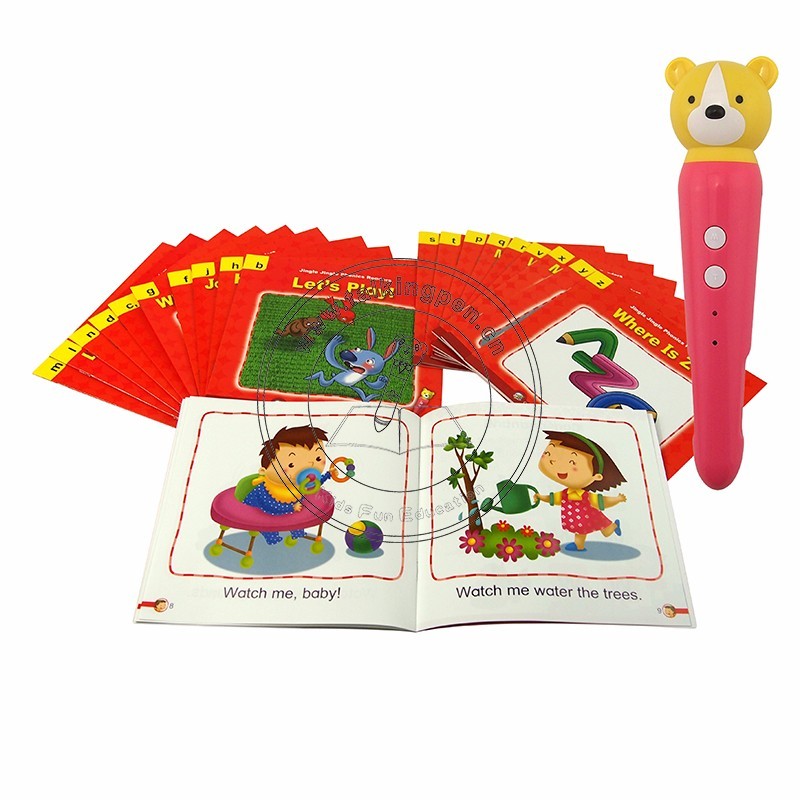 Kids Learning English Phonics Audio Books Sonix OID Reading Pen