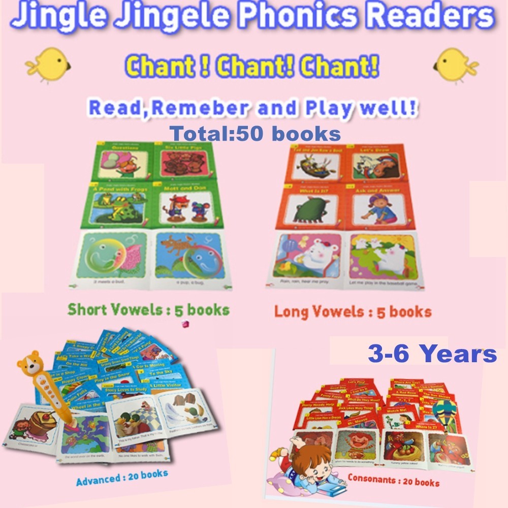 Kids Learning English Phonics Audio Books Sonix OID Reading Pen