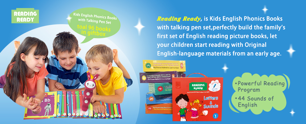 Reading Readying Talking Pen books 96 copies for English learning