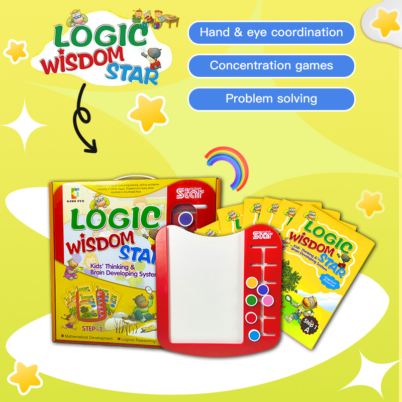 The Kids Thinking & Brain Developing System Educational Toys Logic Wisdom Star Mind Development Gadgets