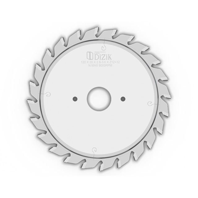 Lame de scie inciseur réglable HW,Lame de scie à inciser – Lame de coupe de précision pour stratifiés, placages et panneaux | DiZiK Tools