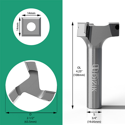 DiZiK CNC Milling Bit for Spoilboard Resurfacing-Carbide Insert Flycutter for Resurfacing-High-Precision CNC Planer Bit,DiZiK CNC Milling Bit for Spoilboard Resurfacing-Carbide Insert Flycutter for Resurfacing-High-Precision CNC Planer Bit