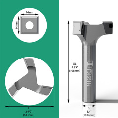 Fraise CNC DiZiK pour le resurfaçage des panneaux de toit - Fraise à raboter à plaquettes carbure pour le resurfaçage - Fraise CNC haute précision,Fraise CNC DiZiK pour le resurfaçage des panneaux de toit - Fraise à raboter à plaquettes carbure pour le resurfaçage - Fraise CNC haute précision