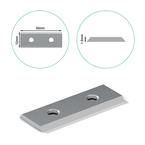 DiZiK Reversible Carbide Knives - 30x12x1.5-35° - Two-Sided Cutting Blades for Clean, Precise Cuts,DiZiK Reversible Carbide Knives - 30x12x1.5-35° - Two-Sided Cutting Blades for Clean, Precise Cuts