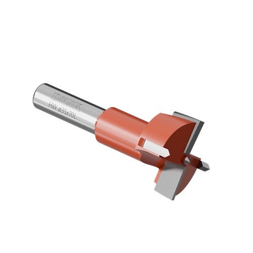 HW-DiZiK 35x70LH Hinge Boring Bit Z2+2 - Carbide-Tipped Drill Bit - Precision Woodworking Tool,HW-DiZiK 35x70LH Hinge Boring Bit Z2+2 - Carbide-Tipped Drill Bit - Precision Woodworking Tool