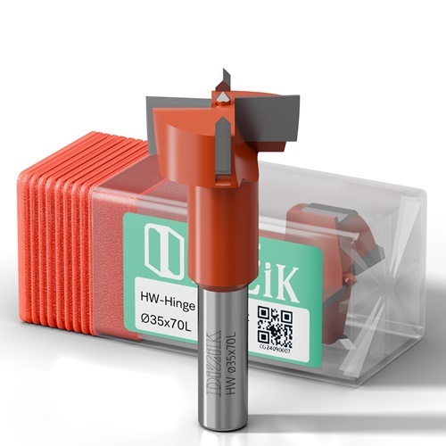 Foret à charnière HW-DiZiK 35x70LH Z2+2 - Foret à pointe carbure - Outil de précision pour le travail du bois,Foret à charnière HW-DiZiK 35x70LH Z2+2 - Foret à pointe carbure - Outil de précision pour le travail du bois