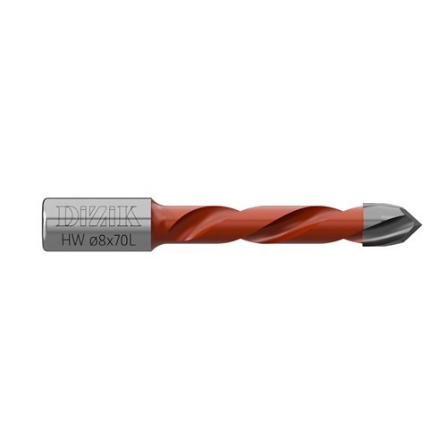 Through hole drill bit,DiZiK Through Hole Drill Bit - High-Precision Metal Boring Tool for Accurate Results