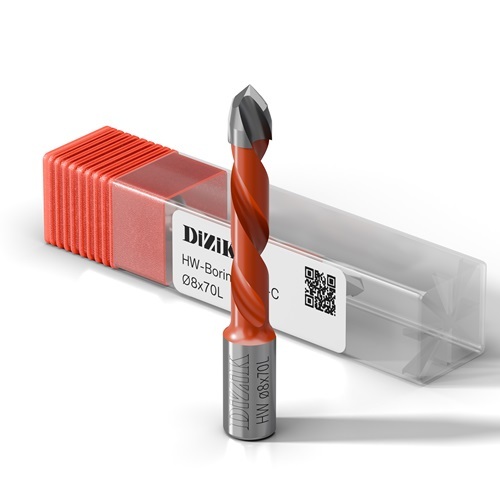 Through hole drill bit,DiZiK Through Hole Drill Bit - High-Precision Metal Boring Tool for Accurate Results