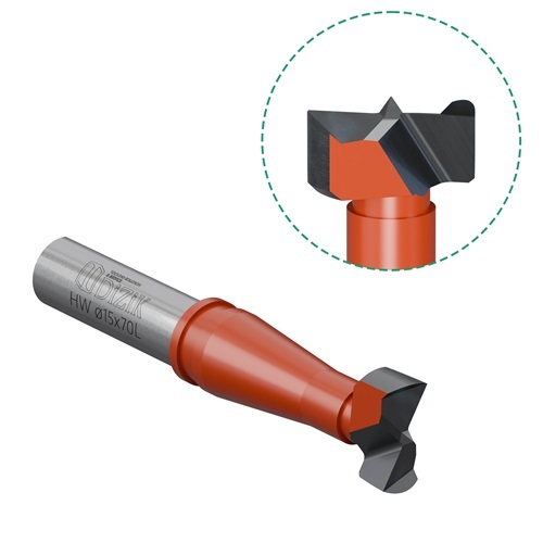 Foret d'alésage 15x70L - Pointes en carbure monobloc - Outil de perçage de précision par DiZiK,Foret d'alésage 15x70L - Pointes en carbure monobloc - Outil de perçage de précision par DiZiK