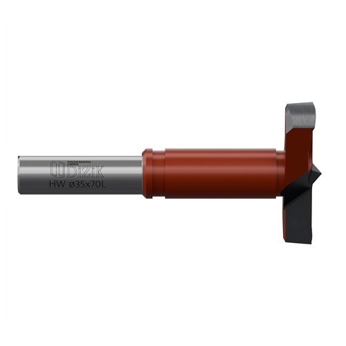 DiZiK Super Dura Hinge Boring Bit 35x70L - Solid Carbide Tipped - High-Speed Precision for Laminates,DiZiK Super Dura Hinge Boring Bit 35x70L - Solid Carbide Tipped - High-Speed Precision for Laminates