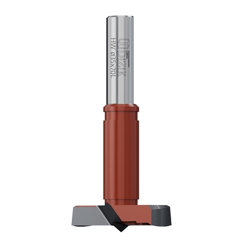 DiZiK Super Dura Hinge Boring Bit 35x70L - Solid Carbide Tipped - High-Speed Precision for Laminates,DiZiK Super Dura Hinge Boring Bit 35x70L - Solid Carbide Tipped - High-Speed Precision for Laminates