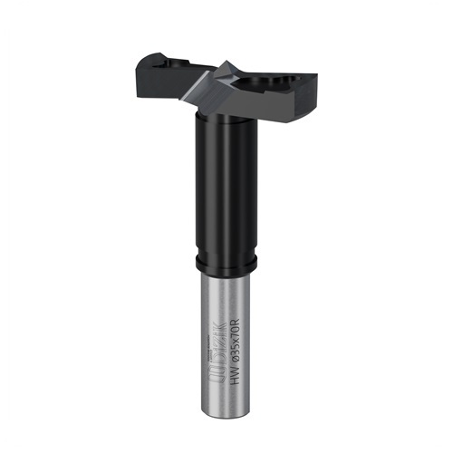 Foret à charnière DiZiK Super Dura 35 x 70R - Pointe en carbure monobloc - Précision haute vitesse pour stratifiés,Foret à charnière DiZiK Super Dura 35 x 70R - Pointe en carbure monobloc - Précision haute vitesse pour stratifiés