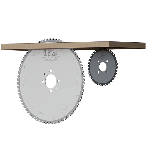 DiZiK PCD Beam Saw Blades - Replace Carbide Saws for Homag/Biesse/SCM,DiZiK PCD Beam Saw Blades - Replace Carbide Saws for Homag/Biesse/SCM