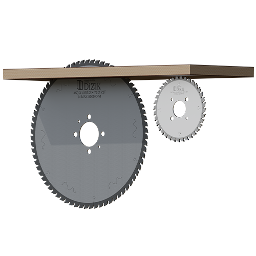 DiZiK PCD Scoring Sawblade for Panel Sizing & Beam Saw - High-Precision Cutting Tool,DiZiK PCD Scoring Sawblade for Panel Sizing & Beam Saw - High-Precision Cutting Tool