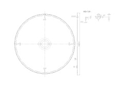 Lame de scie diamantée PCD durable pour panneaux stratifiés, MDF, HPL – Durée de vie 30 à 50 fois supérieure à celle du carbure – DiZiK,Lame de scie diamantée PCD 300 mm – Durée de vie 30 à 50 fois supérieure pour panneaux stratifiés, HPL et MDF | Compatible avec Altendorf, SCM et Felder