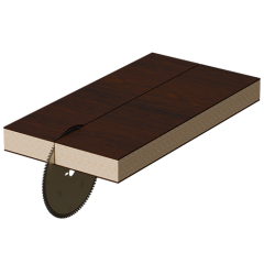 Lame de scie diamantée PCD durable pour panneaux stratifiés, MDF, HPL – Durée de vie 30 à 50 fois supérieure à celle du carbure – DiZiK,Lame de scie diamantée PCD 300 mm – Durée de vie 30 à 50 fois supérieure pour panneaux stratifiés, HPL et MDF | Compatible avec Altendorf, SCM et Felder