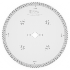 Lame de scie diamantée PCD durable pour panneaux stratifiés, MDF, HPL – Durée de vie 30 à 50 fois supérieure à celle du carbure – DiZiK,Lame de scie diamantée PCD 300 mm – Durée de vie 30 à 50 fois supérieure pour panneaux stratifiés, HPL et MDF | Compatible avec Altendorf, SCM et Felder