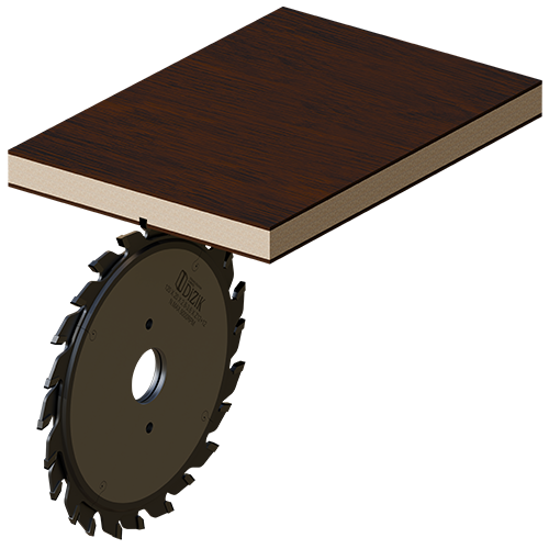 Double Scorers Adjustable Kerf Scoring Saw - Pre-Groove 3.0/3.2/3.5mm for Laminates, HPL, Veneers,Double Scorers Adjustable Kerf Scoring Saw - Pre-Groove 3.0/3.2/3.5mm for Laminates, HPL, Veneers