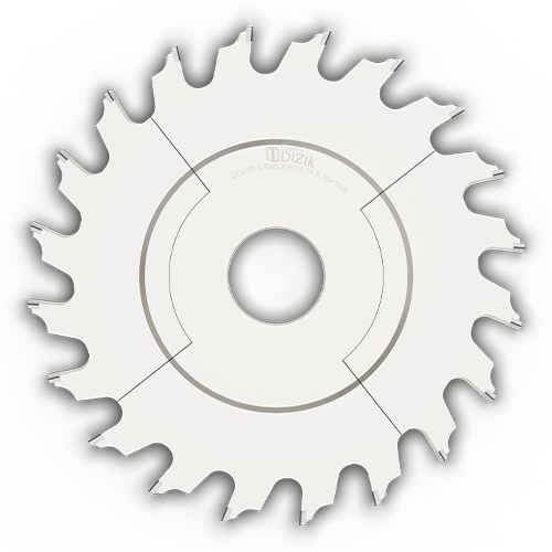 Adjustable PCD Grooving Cutter Setup - Multi-Blade Configuration for CNC & Planer Grooving Tasks