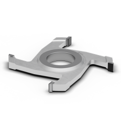 Fraise à rainurer PCD pour CNC et raboteuses - Conception à lame unique - Outil de coupe diamanté de haute précision