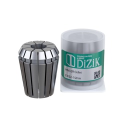 Pince de serrage DiZiK ER32-12,7 - usinée avec précision pour un diamètre de tige de 12,7 mm, haute performance d'adhérence