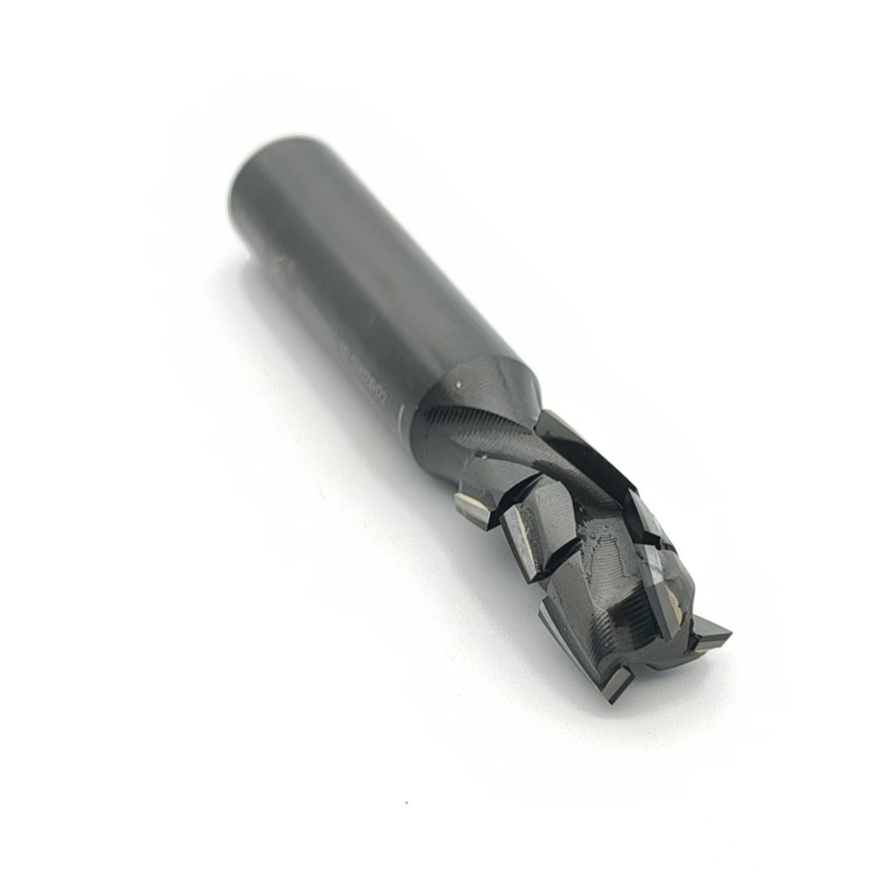 DiZiK HS053 Diamond Super Nesting Bits - PCD Router Bit with Hardened Steel Shank, 45° Side View
